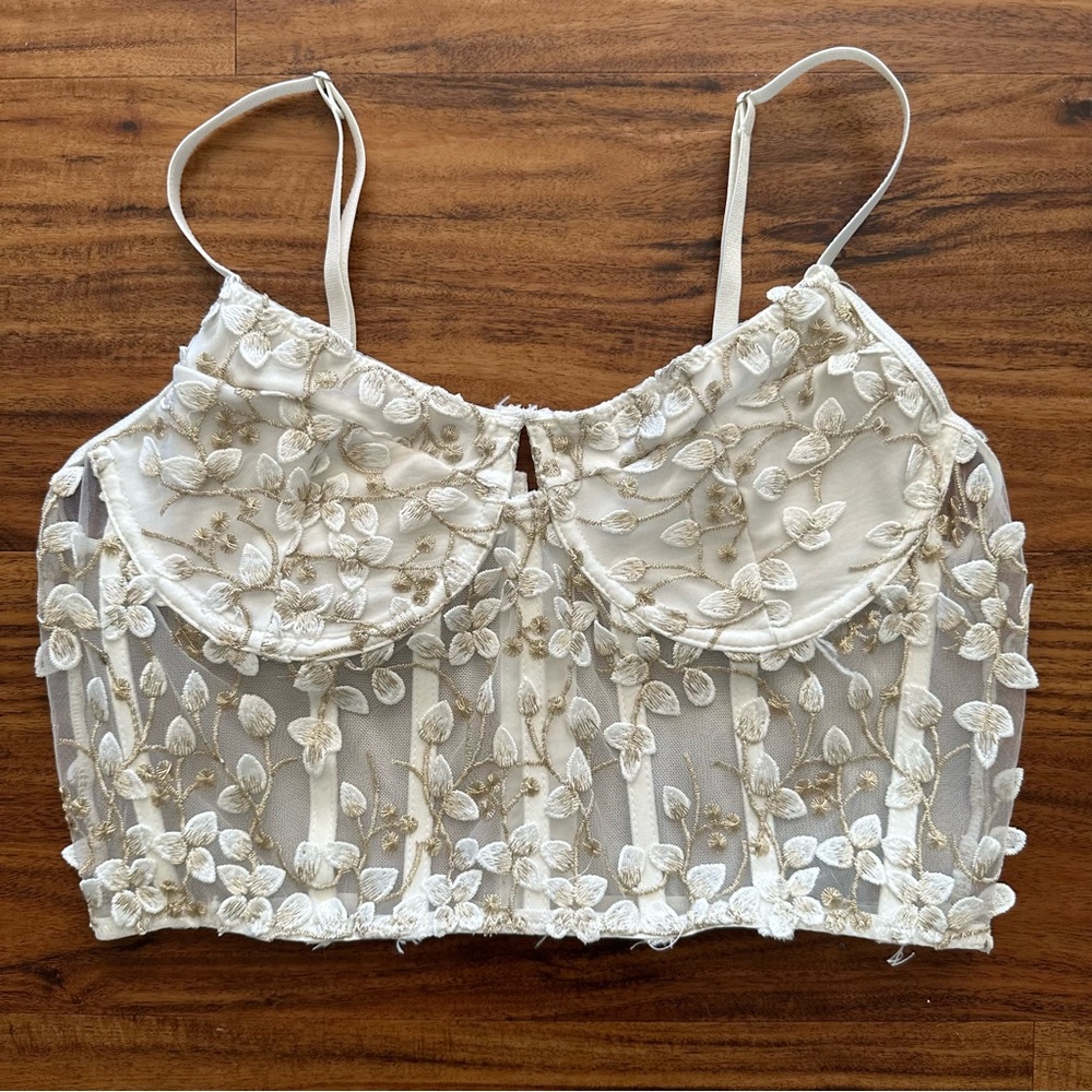 Embroidered Corset
